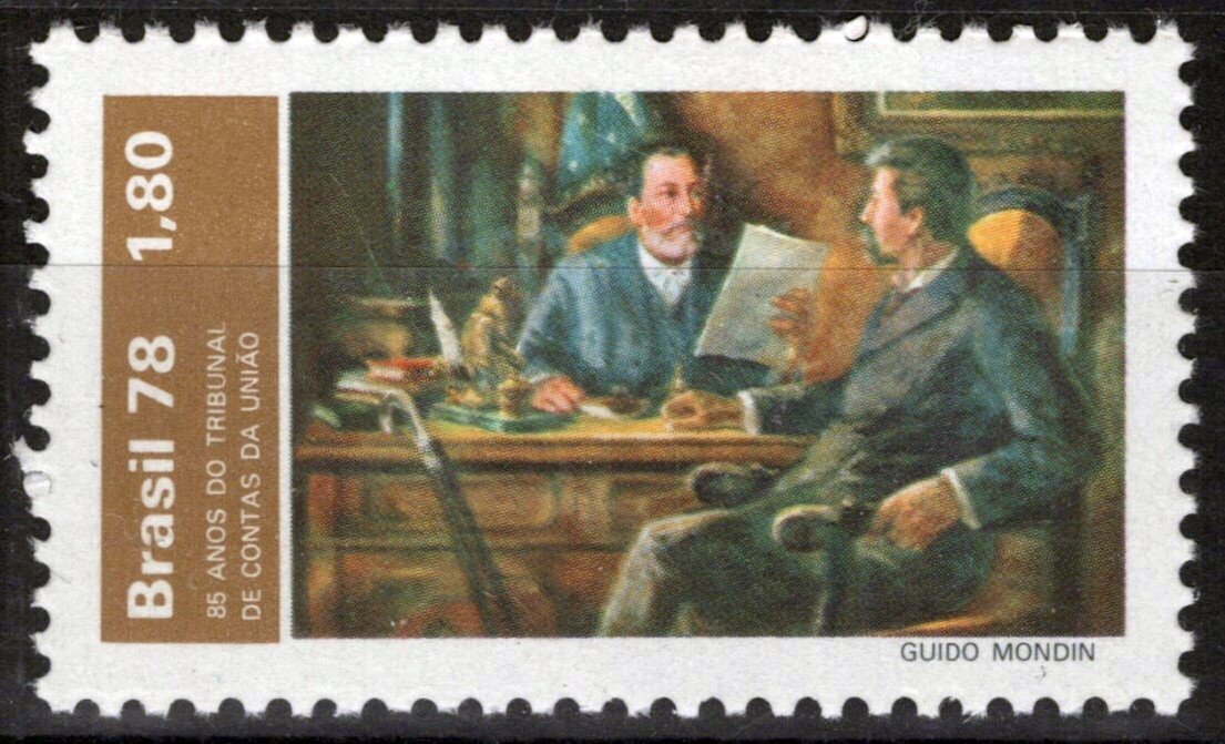 Brazil 1560 MNH Inocencio & Manuel Correa Union Court ZAYIX 062723S154M