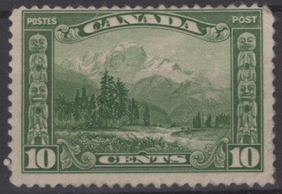 Canada 155 MNG 10c green Painting Landscape Mt. Hurd ZAYIX 121022S129