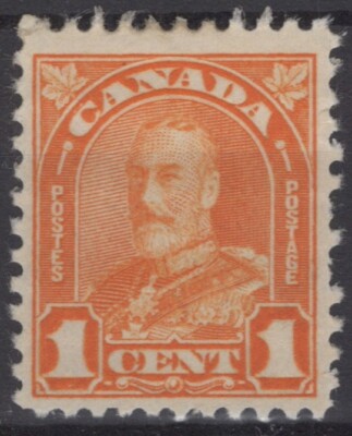 Canada 162 MH 1c orange Royalty King George V ZAYIX 121022S130