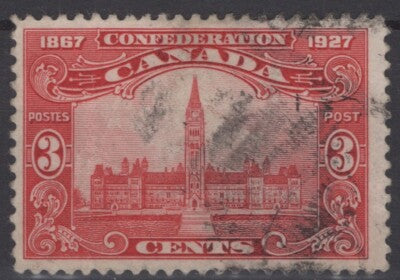 Canada 143 Used 3c brown carmine Architecture Parliament Bldg ZAYIX 121022S127