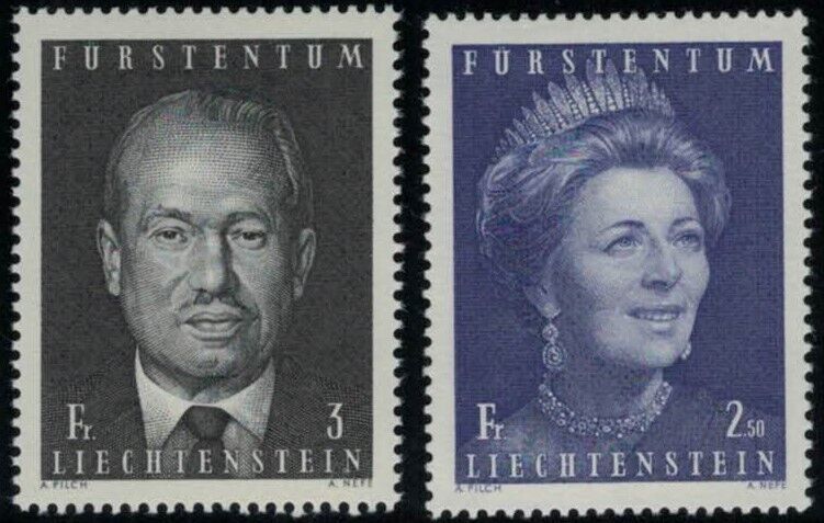 ZAYIX Liechtenstein 472 MH 473 MNH Royalty 031622-S86