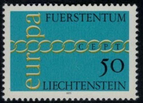 Liechtenstein 485 MNH Chain - Europa CEPT ZAYIX 031622S68M