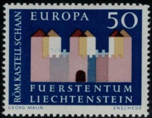 Liechtenstein 390 MNH Roman Castle / Europa CEPT ZAYIX 031622S49