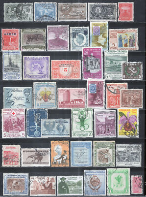 Colombia Collection Used Flowers Sports Religious Figures ZAYIX 111922SM41