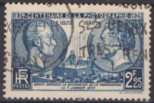 France 374 Used Photography Joseph Niepce Louis Daguerre 060823S18