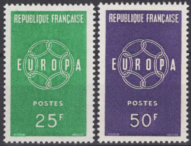 France 929-930 MNH Europa Cept 060823S25