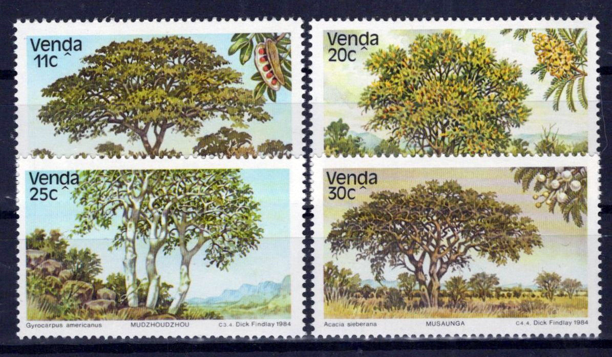 South Africa Venda 92-95 MNH Trees Plants Zayix Stamps 0325S092M