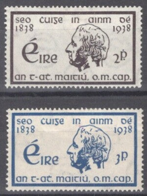 Ireland 101-102 MH Father Theobald Mathew Religious Figures ZAYIX 100222S125