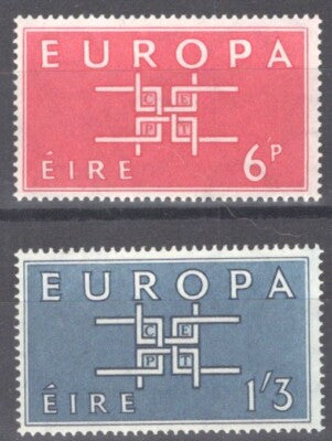 Ireland 188-189 MNH Europa Cept Stylized Links ZAYIX 100222S150