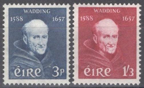 Ireland 163-164 MH Father Luke Wadding Friar Historian ZAYIX 100222S137