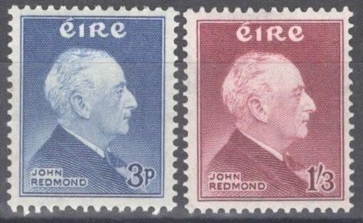 Ireland 157-158 MH John Edward Redmond Politician ZAYIX 100222S139