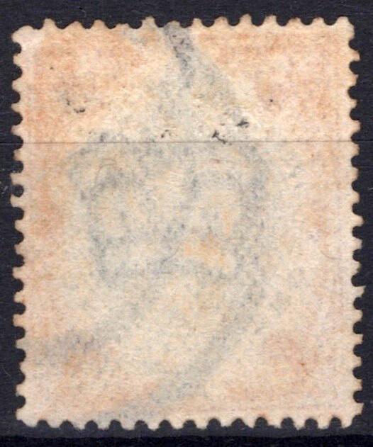 Great Britain 138a Used Edward VII 1sh Scarlet and Dark Green ZAYIX 040423X46