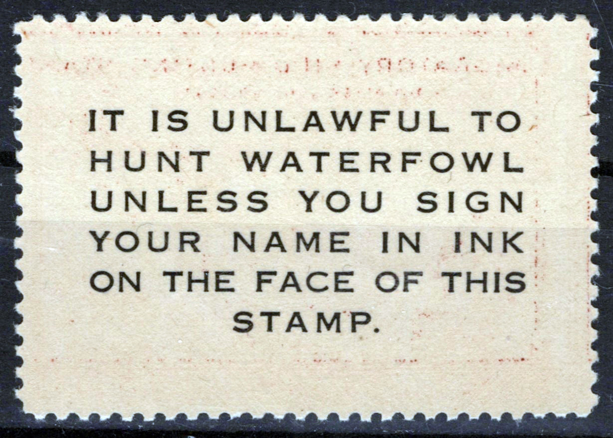US RW13 MNH VF $1 red brown Redhead Duck Revenue Zayix Stamps 0225MAR0031