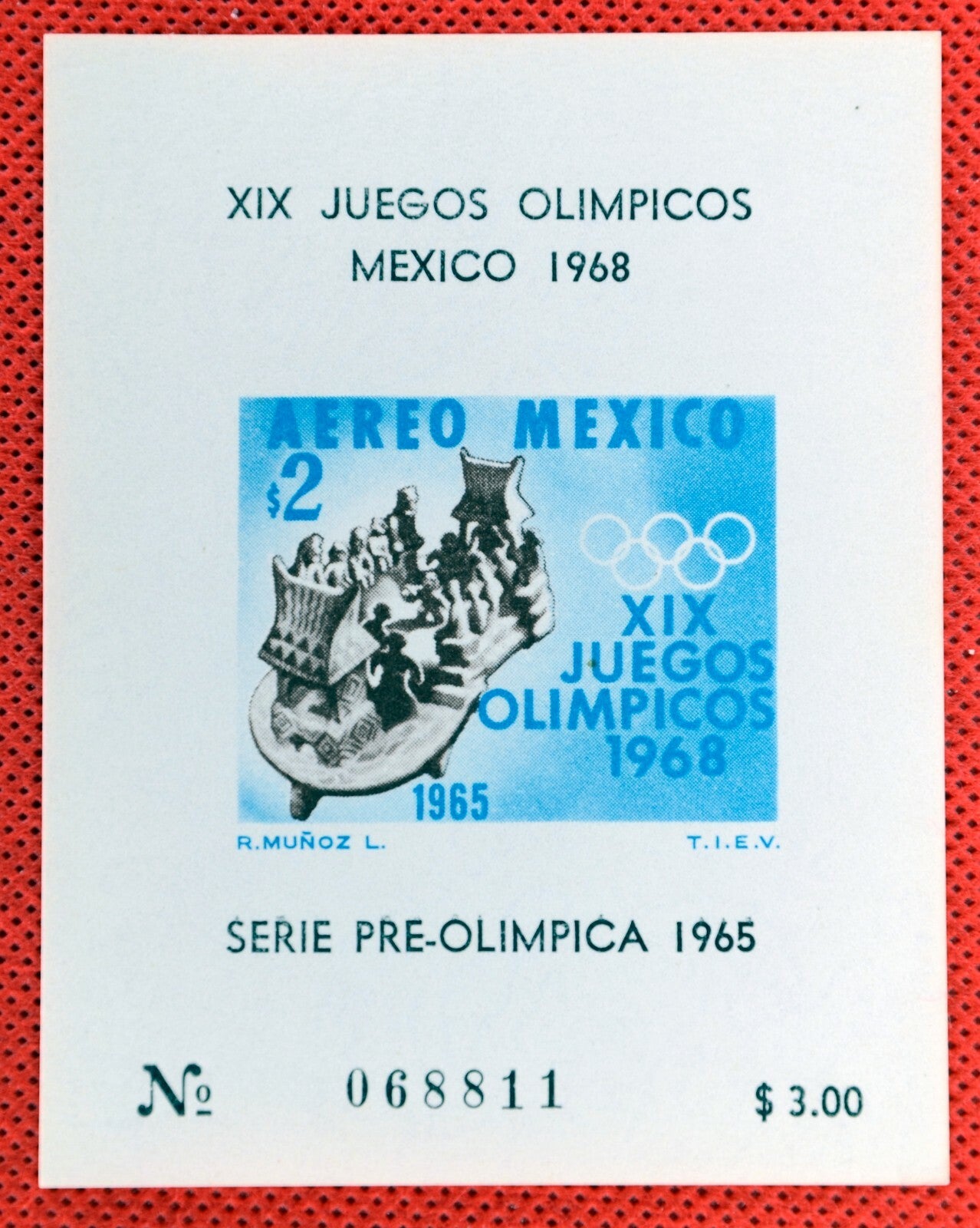 Mexico C310a-C311a MNH 1965 Sports Olympics souvenir sheets ZAYIX 071522SM08M