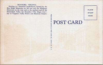 Roanoke Virginia Jefferson St Looking North Hotel Patrick Henry ZAYIX 102022PC92
