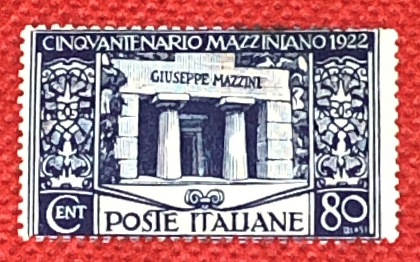 Italy 140-142 MH Death of Mazzini Patriot & Writer, Sword CV $45 ZAYIX 0224S0286