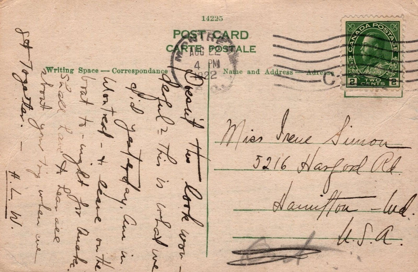 Great Lakes Steamship Rapids King Shooting Lachine Rapids Canada Postcard ZAYIX