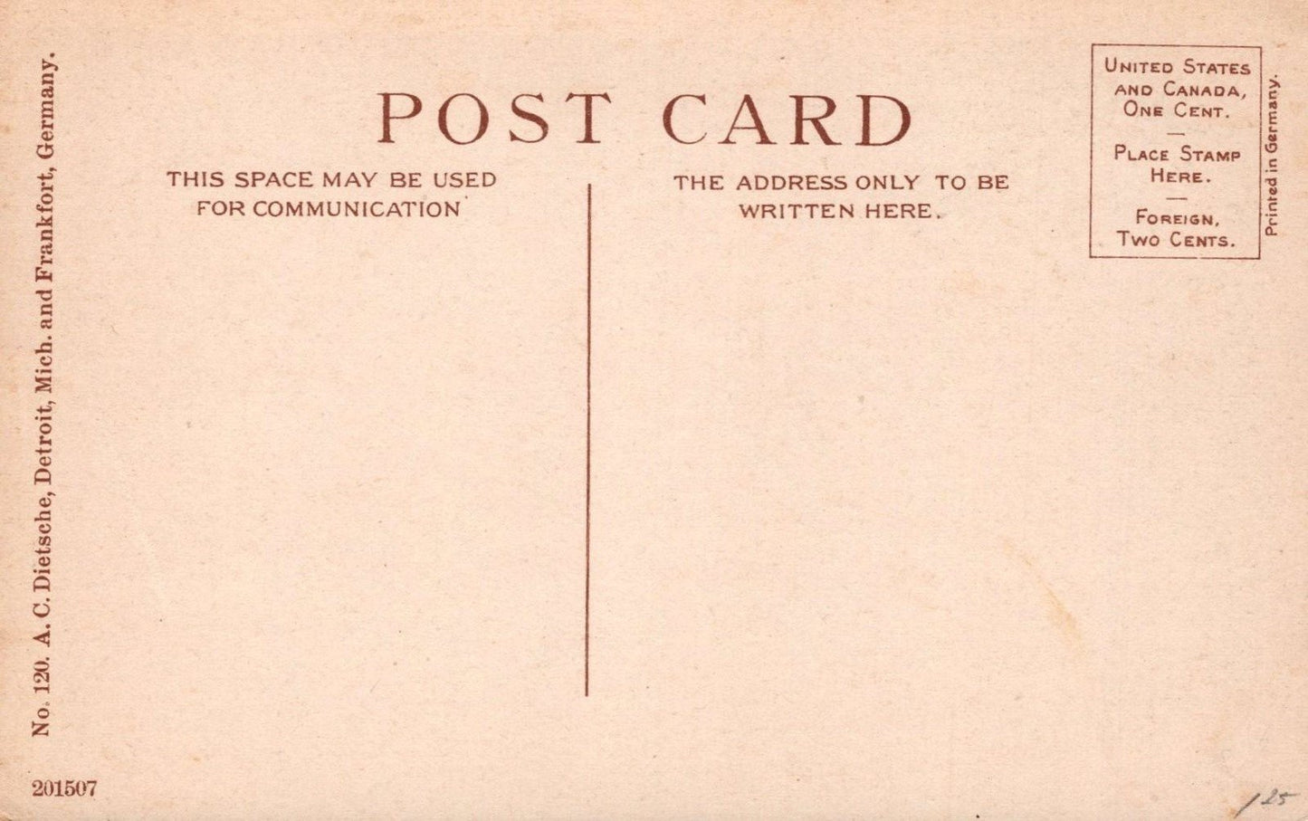 Great Lakes Passenger Steamer SS Columbia Detroit Unposted XF Postcard ZAYIX