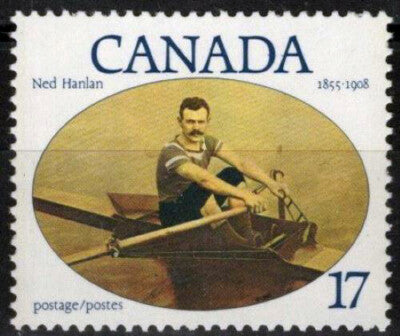Canada 862 MNH Ned Hanlan Oarsman Racing Team Sports ZAYIX 121722S74