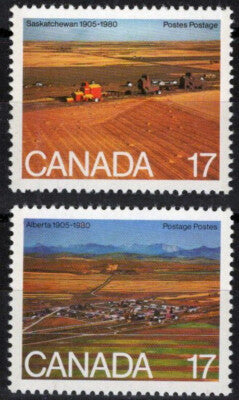 Canada 863-864 MNH Strip Farming Wheat Fields Industry ZAYIX 121722S77
