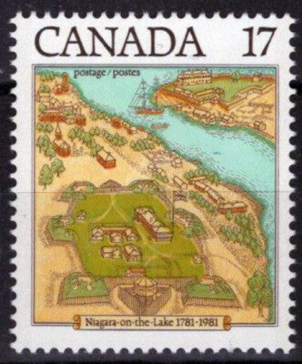 Canada 897 MNH Maps Niagara on the Lake Landmark ZAYIX 121722S85