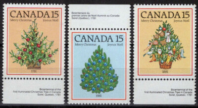 Canada 900-903 MNH Christmas Trees Seasonal Nature Plants ZAYIX 121722S84