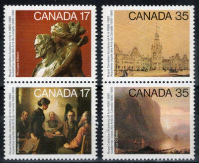 Canada 850a-852a MNH Royal Canadian Academy of Arts Architecture ZAYIX 121722S79