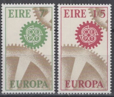 Ireland 232-233 MNH Europa Cept Cogwheels ZAYIX 100222S163