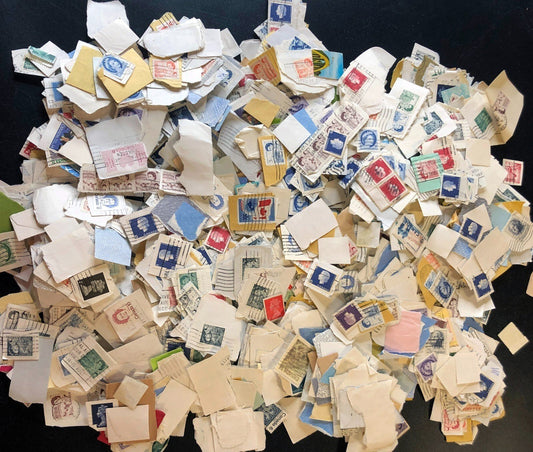 Canada 12oz/340g Kiloware Small / Definitives On Paper Mixture ZAYIX 021623P06