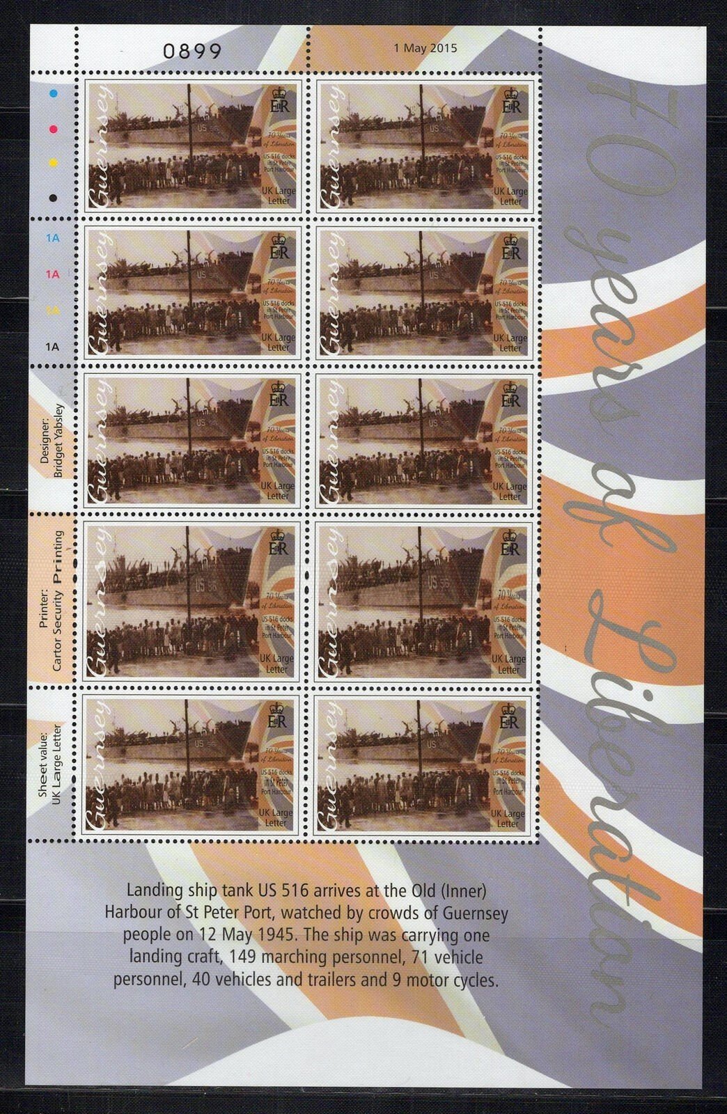 Guernsey 1294-1299 MNH Liberation of Guernsey Royalty WWII ZAYIX 1223L0017