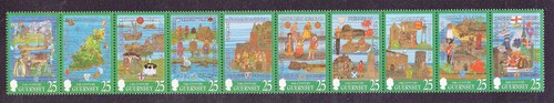 Guernsey 624c MNH Millennium Tapestries Art Weaving ZAYIX 1223L0019M