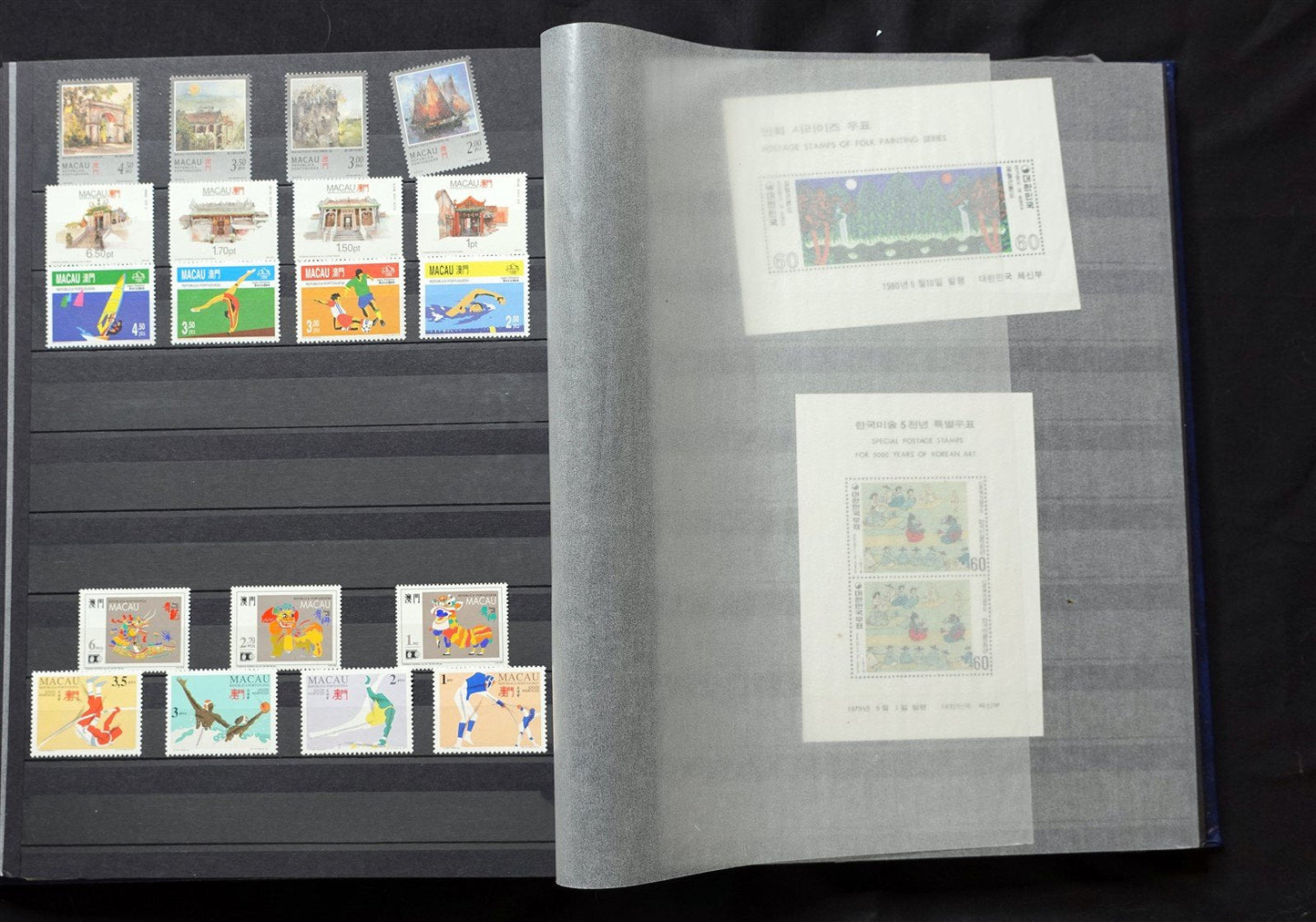 Asia Vietnam Thailand Macao Mint Stamp Collection Zayix Stamps 0425-C0001