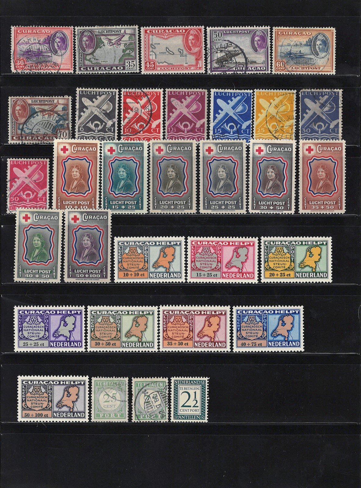 Netherlands Antilles Mint and Used Collection of 465 Stamps & SS Zayix 0425L0006