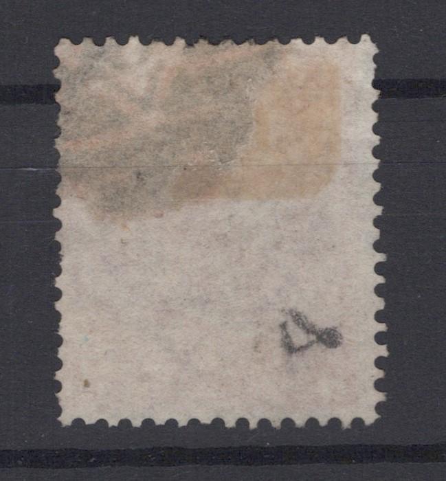 Great Britain 43a (P8) Used VF 4p Dull Vermilion Victoria ZAYIX STAMPS 0525S0022