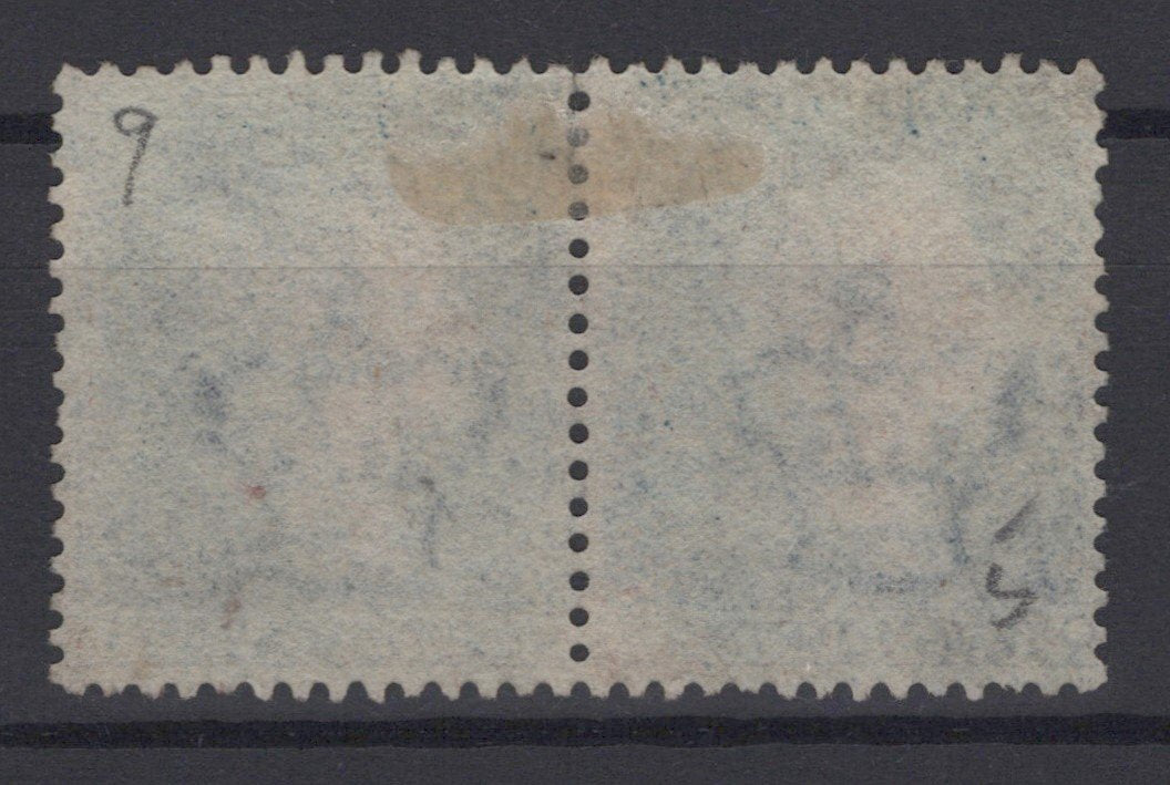 Great Britain 29 (P9) Used VF pair 2p deep blue Victoria ZAYIX STAMP 0525S0029