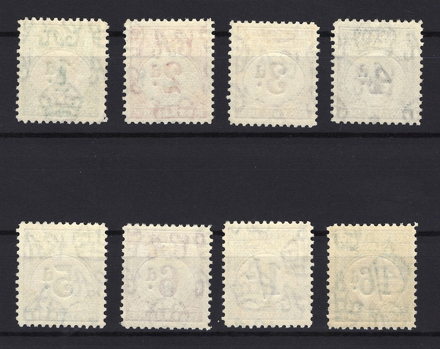Gilbert & Ellice Islands J1-J8 MLH Postage Dues ZAYIX STAMP 0525S0057