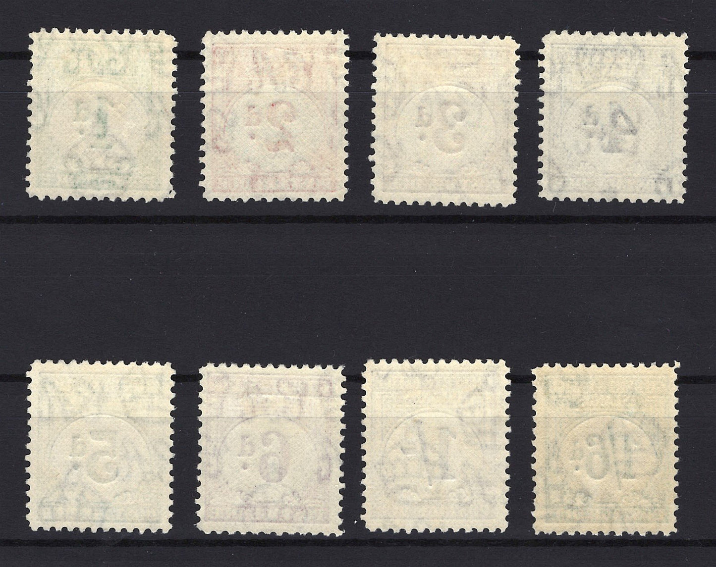Gilbert & Ellice Islands J1-J8 MLH Postage Dues ZAYIX STAMP 0525S0057
