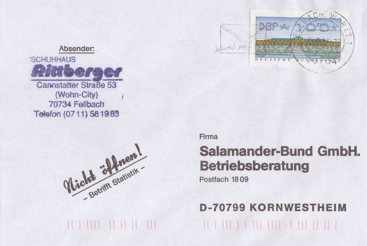 TEN COVERS GERMANY COLLECTION Slogans Advertising Commercial ZAYIX 0524M0128