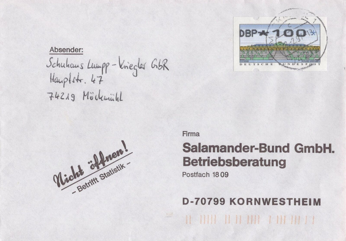 TEN COVERS GERMANY COLLECTION Slogans Advertising Commercial ZAYIX 0524M0128