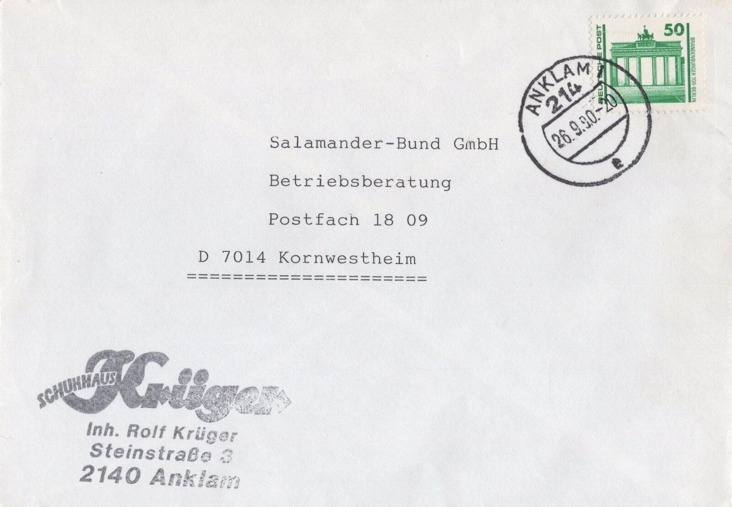 TEN COVERS GERMANY COLLECTION Slogans Advertising Commercial ZAYIX 0524M0128