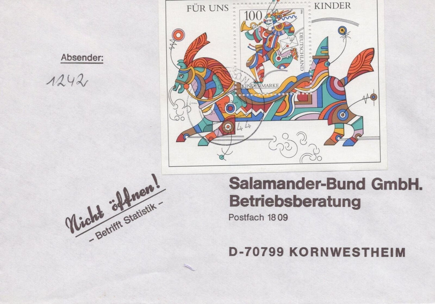 TEN COVERS GERMANY COLLECTION Slogans Advertising Commercial ZAYIX 0524M0130