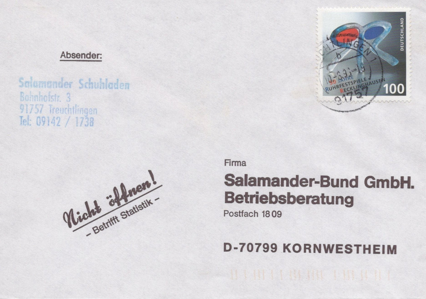 TEN COVERS GERMANY COLLECTION Slogans Advertising Commercial ZAYIX 0524M0132
