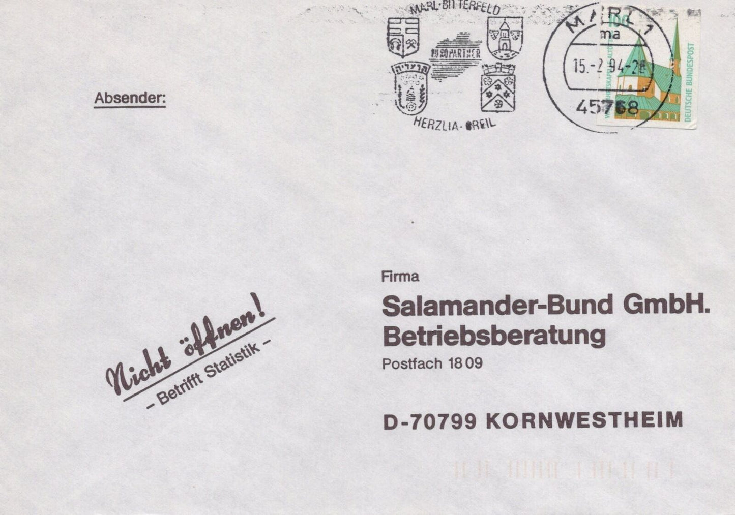 TEN COVERS GERMANY COLLECTION Slogans Advertising Commercial ZAYIX 0524M0133