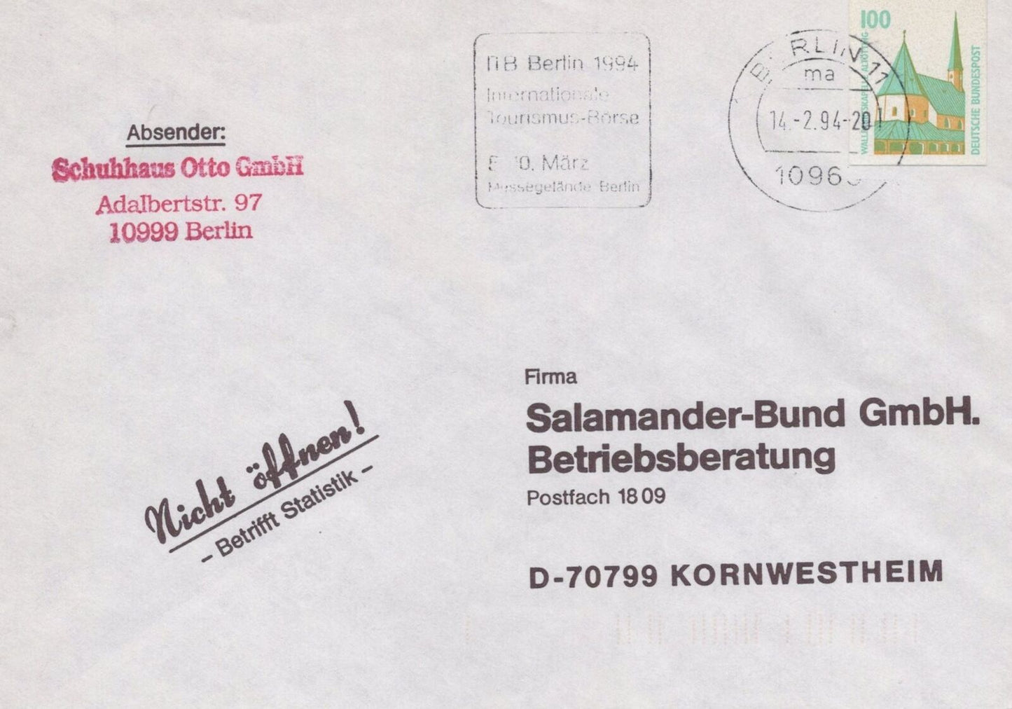 TEN COVERS GERMANY COLLECTION Slogans Advertising Commercial ZAYIX 0524M0133