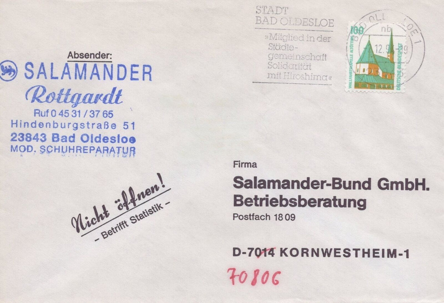 TEN COVERS GERMANY COLLECTION Slogans Advertising Commercial ZAYIX 0524M0135
