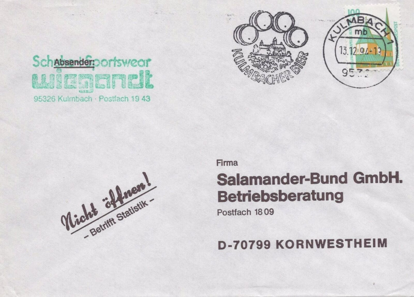 TEN COVERS GERMANY COLLECTION Slogans Advertising Commercial ZAYIX 0524M0136
