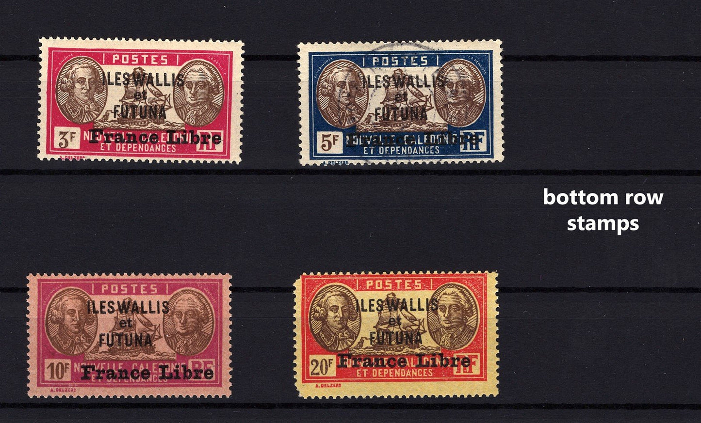 Wallis & Futuna 94-126 MNH/MH/CTO France Libre ZAYIX STAMPS 0625S0001