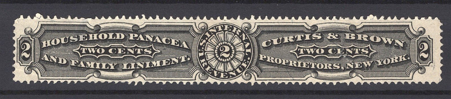 US Revenue Medicine RS70b VFXF Curtis & Brown Panacea silk paper ZAYIX 0625S0291