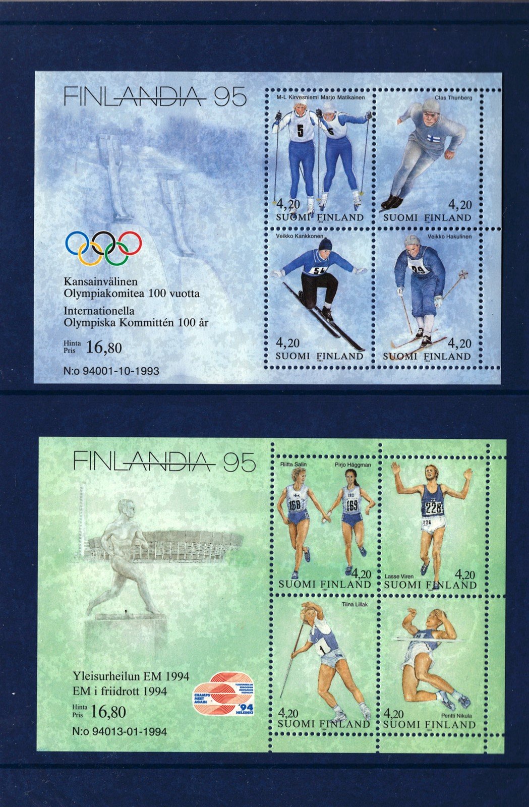 Finland 1994 Year Pack Official Year Set MNH Complete ZAYIX STAMPS 0625L0038