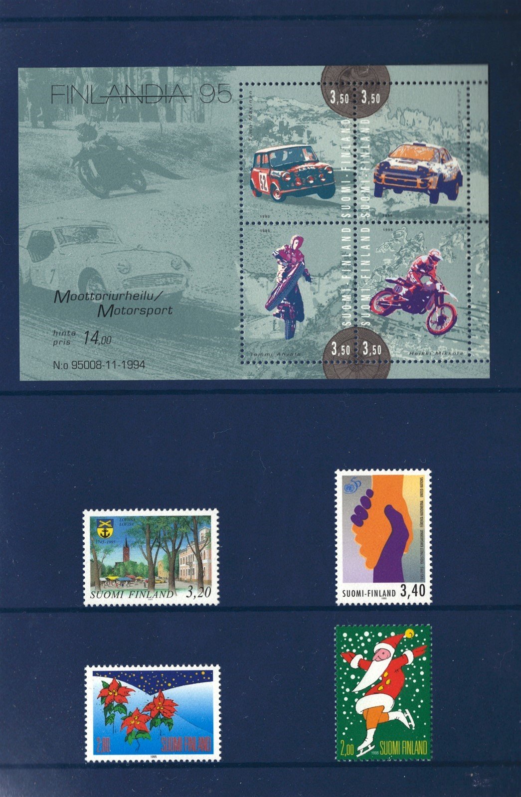Finland 1995 Year Pack Official Year Set MNH Complete ZAYIX STAMPS 0625L0039